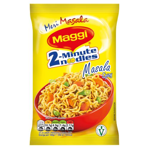 MAGGI 2 MINUTE MASALA SPICY NOODLES - 70G