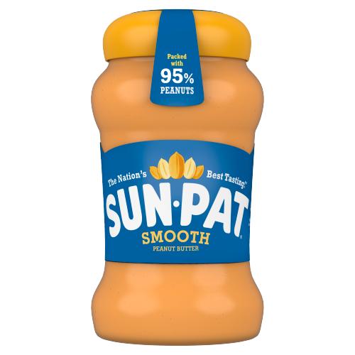 SUN-PAT SMOOTH PEANUT BUTTER - 400G