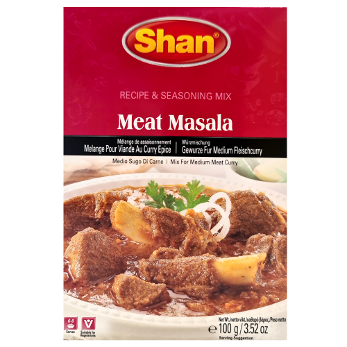 SHAN MEAT MASALA RECIPE & SEASONING MIX - 100G