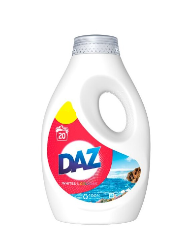 DAZZ WHITE & COLOURS WASH LIQUID - 700ML