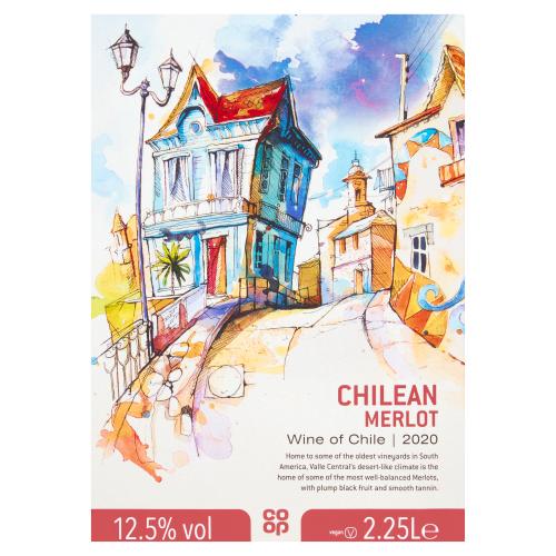 CO OP CHILEAN MERLOT - 2.25L