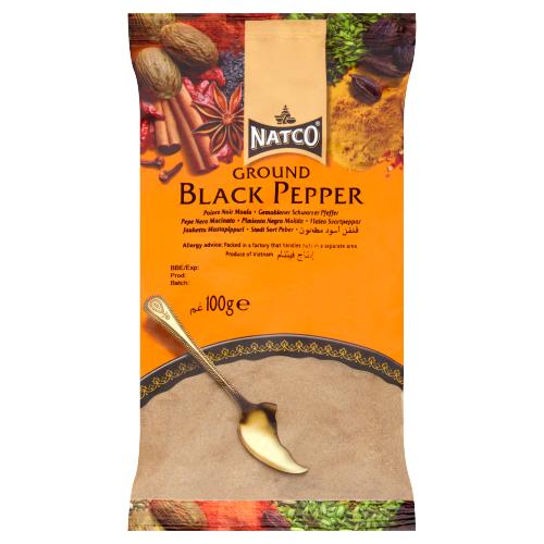 NATCO BLACK PEPPER GROUND - 100G