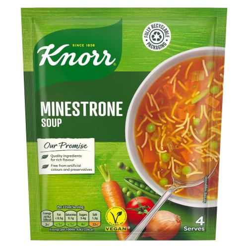 KNORR MINESTRONE PKT SOUP - 62G