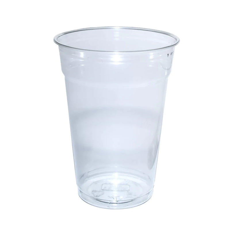 ALLI BHAVAN 1 PINT PLASTIC CLEAR CUPS - 10 PACK