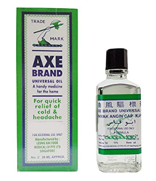 AXE BRAND UNIVERSAL OIL FOR QUICK RELIEF OF COLD & HEADACHE - 28ML