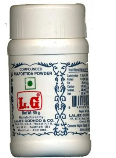LG COMPOUNDED ASAFOTEDIA POWDER - 50G
