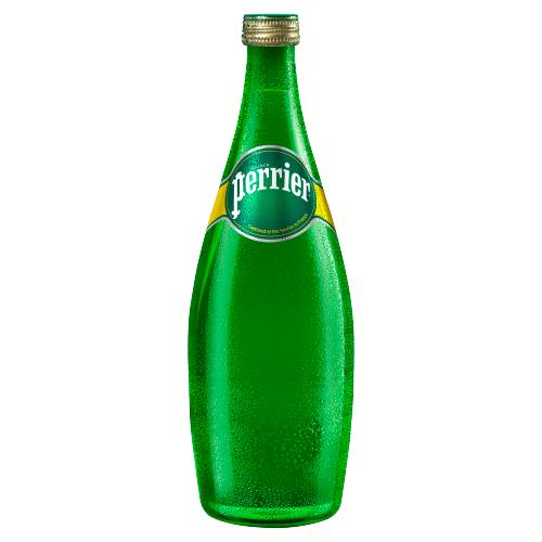 PERRIER SPARKLING NATURAL MINERAL WATER - 750ML