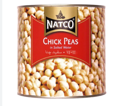 NATCO CHICK PEAS BOILED -800G