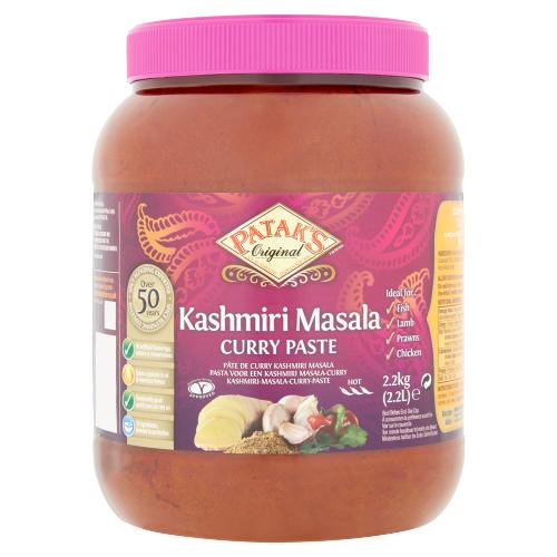 PATAKS CATERING KASHMIRI CURRY PASTE - 2.2KG
