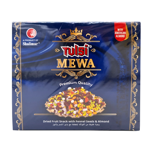 TULSI MEWA DRIED FRUIT SNACK WITH FENNEL SEEDS & ALMOND - 24PIECES