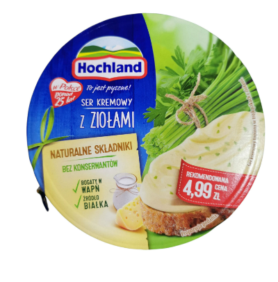 HOCHLAND CHEESE WITH CHIVES - 180G