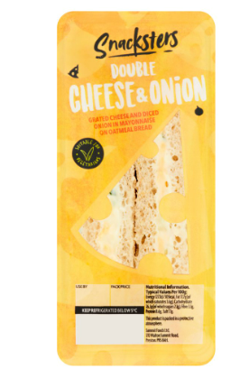 SNACKSTERS D CHEESE & ONION