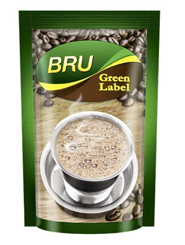 BRU GREEN LABEL FILTER COFFEE - 500G