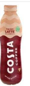 Costa Regular Latte + Syrup