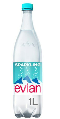 EVIAN SPARKLING WATER - 1L