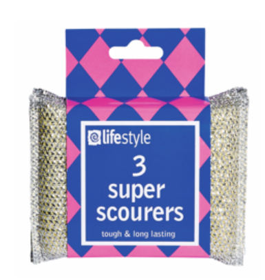 LIFESTYLE 3 SUPER SCOURERS -30PACK