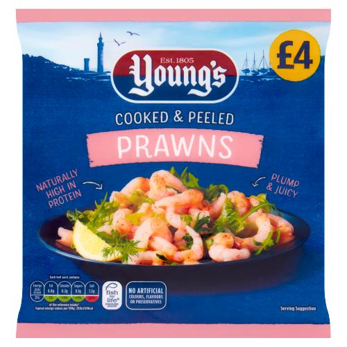 YOUNGS PRAWNS - 180G