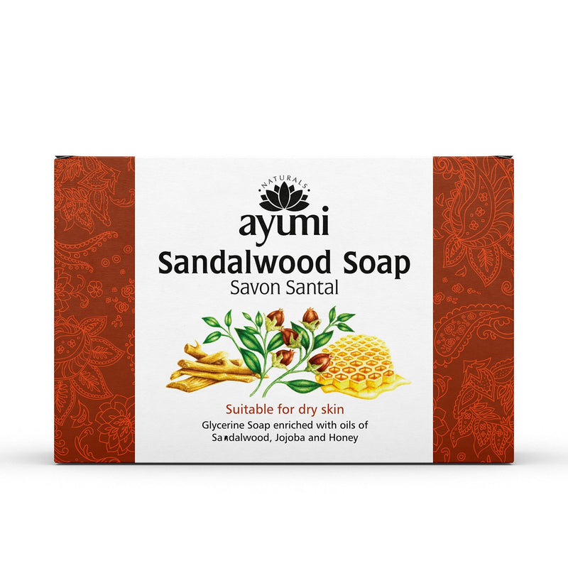 AYUMI SANDALWOOD SOAP - 100G