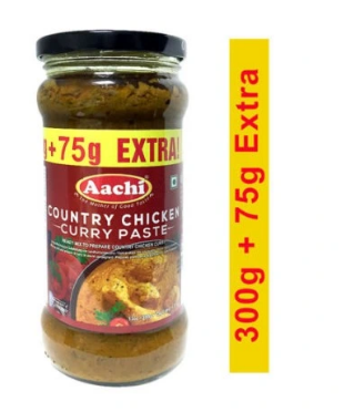 AACHI COUNTRY CHICKEN CURRY PASTE - 375G