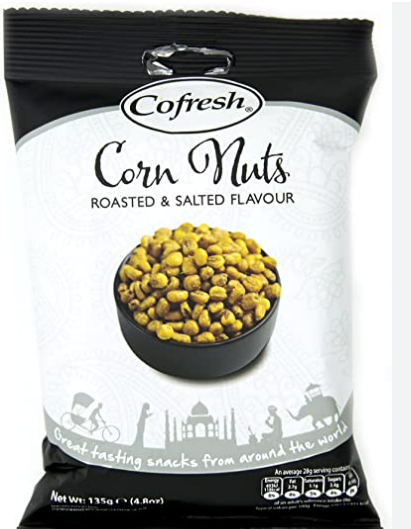COFRESH SALTED ROASTED CORN NUTS - 135G