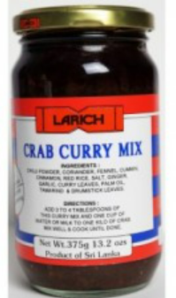 LARICH CRAB CURRY MIX - 375G
