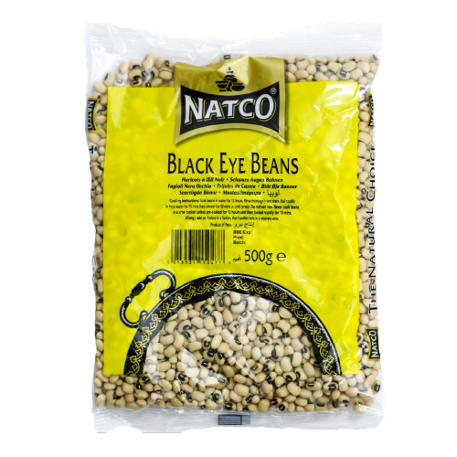 NATCO BLACK EYE BEANS - 500G