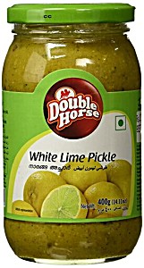 DOUBLE HORSE WHITE LIME PICKLE - 400G