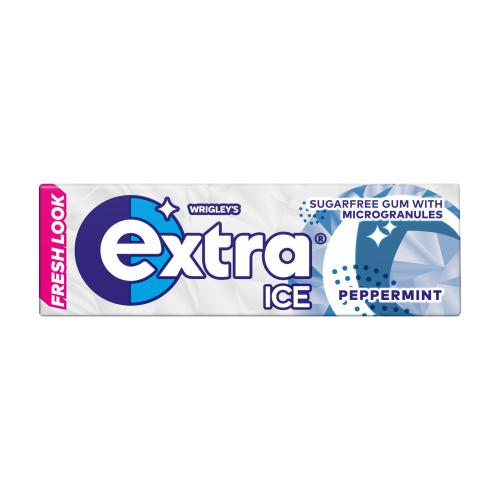WRIGLEY EXTRA ICE SUGAR FREE PEPPERMINT - 10PCE