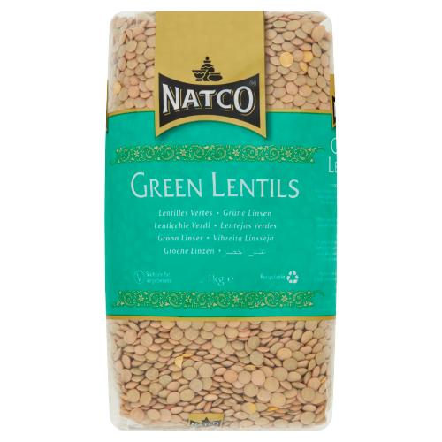 NATCO GREEN LENTILS - 1KG