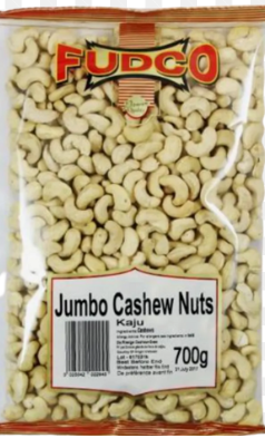 FUDCO JUMBO CASHEW NUTS (KAJU) - 700G