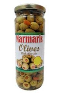 MARMARIS OLIVES WITH PAPRIKA - 340G