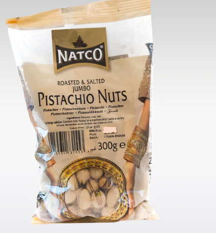 NATCO PISTACHIO NUTS R/S JUMBO - 300G