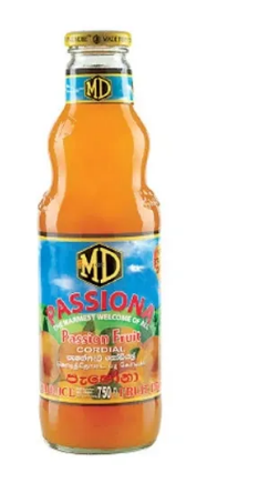 MD PASSION FRUIT CORDIAL - 750ML