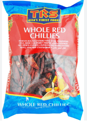 TRS WHOLE RED CHILLIES - 150G