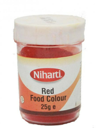 NIHARTI RED FOOD COLOUR - 25G