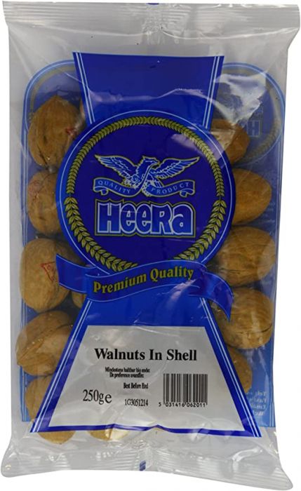 HEERA WALNUTS IN SHELL - 250G