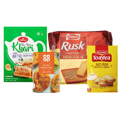 RUSKS AND TOASTS AND BREADCRUMBS