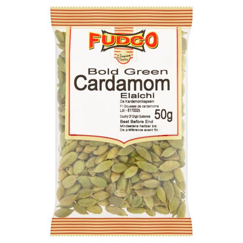 FUDCO BOLD GREEN CARDAMOM (ELAICHI) - 50G