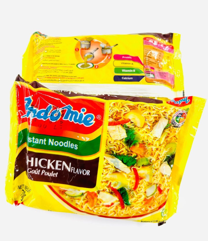 1 BOX OF INDOMIE CHICKEN FLAVOUR NOODLES NIGERIAN - (40 X 70G) - INDOMIE