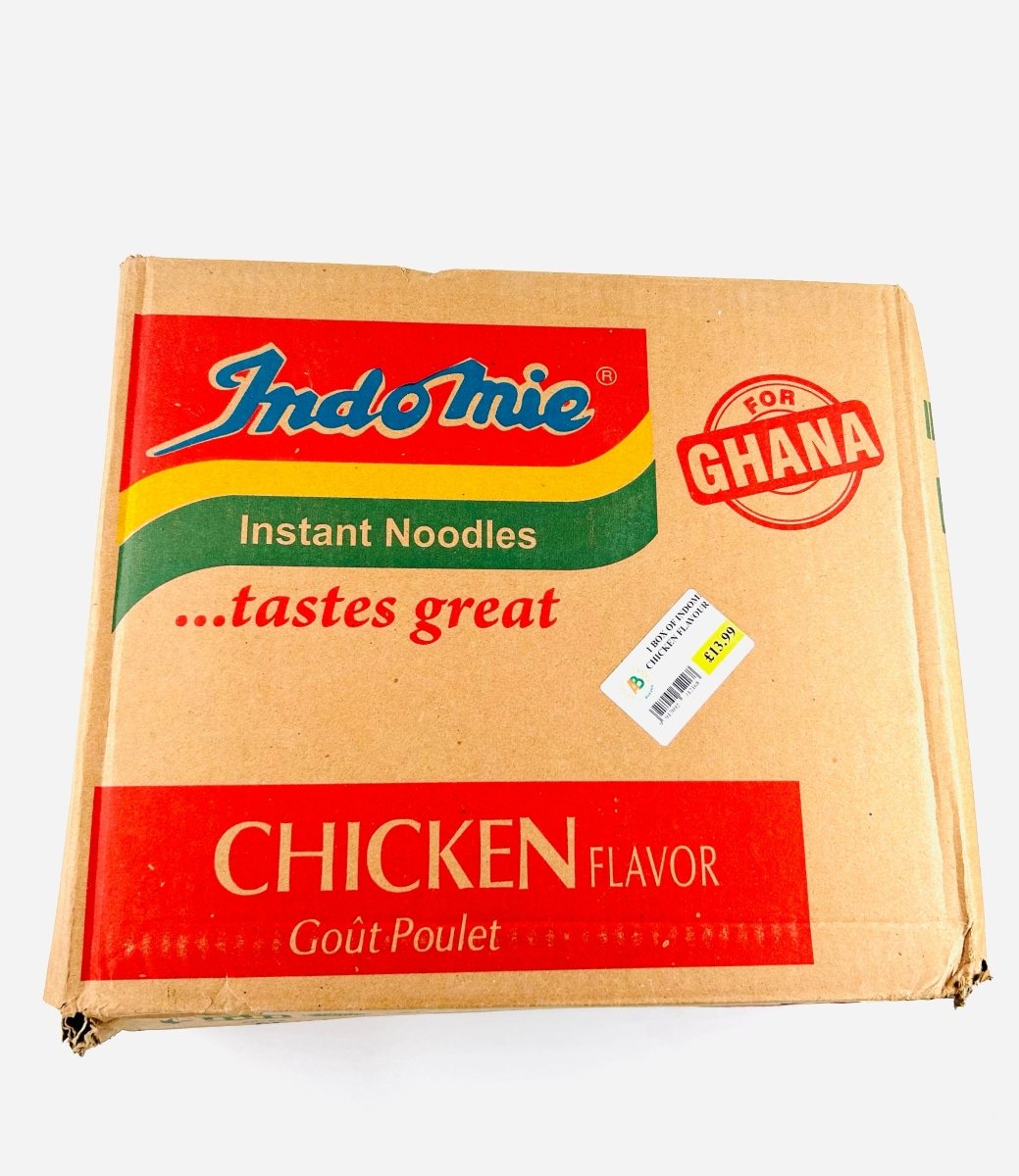 1 BOX OF INDOMIE CHICKEN FLAVOUR NOODLES NIGERIAN - (40 X 70G) - INDOMIE