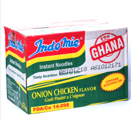 1 BOX OF INDOMIE ONION CHICKEN NOODLES (40X70G) - INDOMIE