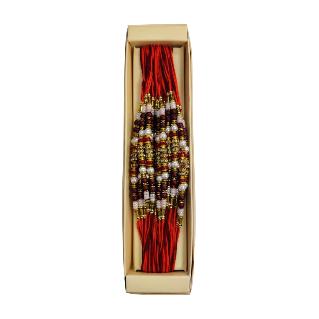 1 PACK OF RAKHI DHAAGE DESIGN NO 21 - EACH - ALLI BHAVAN