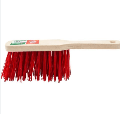 11'' RED SYNTHETIC HAND BRUSH BRISTILE - ROYAL MARKETS