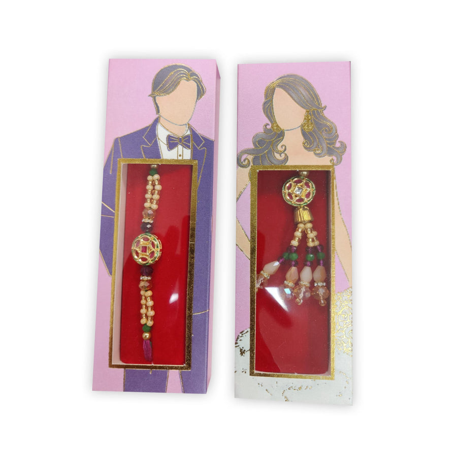 1PACK OF RAKHI DHAAGE DESIGN NO 1 - EACH - ALLIBHAVAN