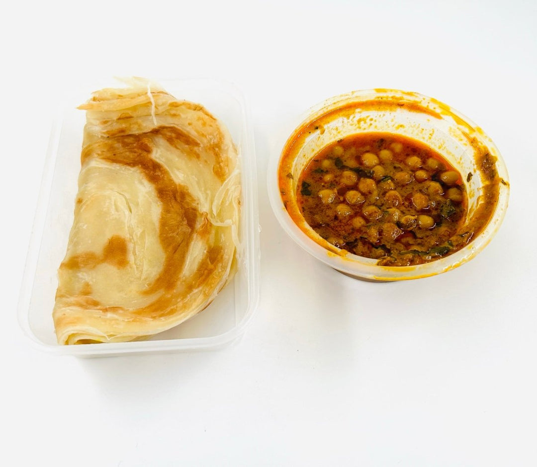 2 PAROTTAS ANDV CHANA MASALA - Branded