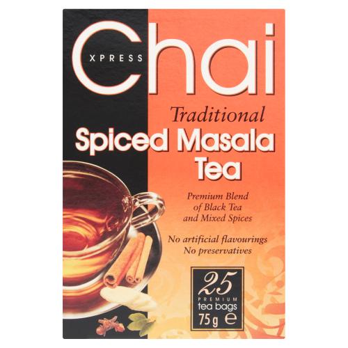 CHAI EXPRESS SPICED MASALA TEA  - 75G