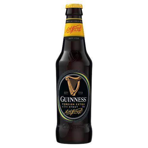 GUINNESS FOREIGN EXTRA STOUT BEER - 330ML