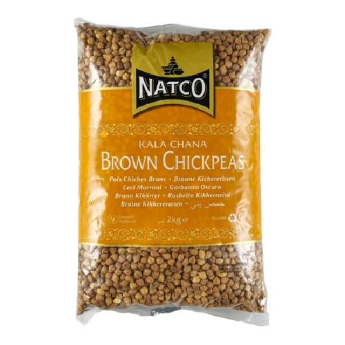 NATCO BROWN CHICK PEAS - 2KG