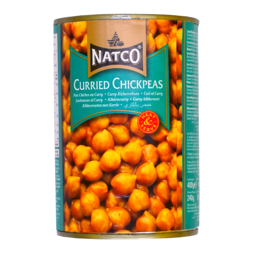 NATCO CURRIED CHICKPEAS  -  400G