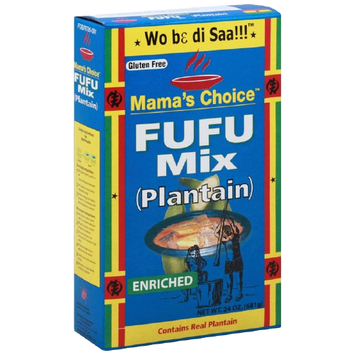 MAMA CHOICE PLANTAIN FUFU MIX (GLUTEN FREE) - 624G